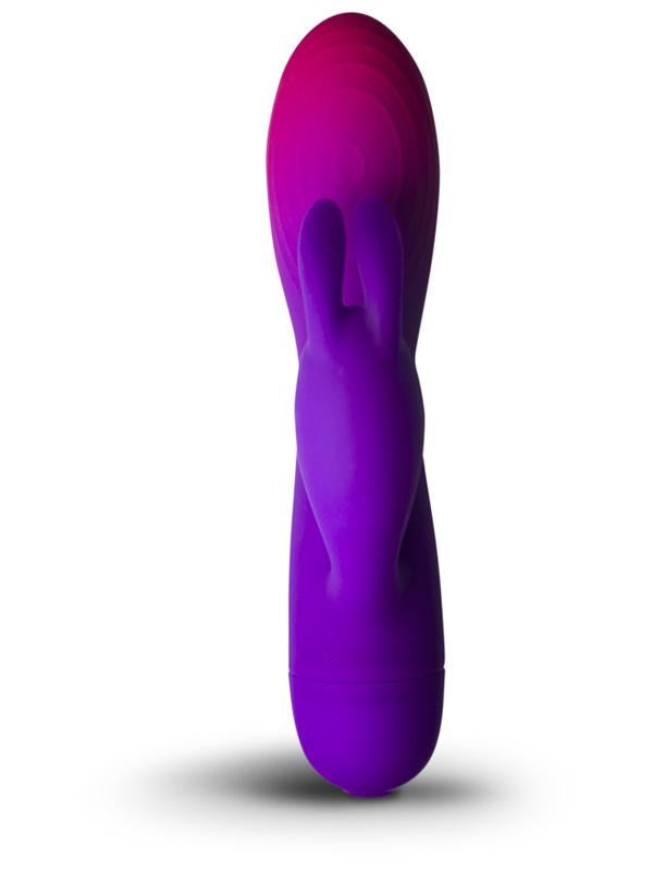 Rocks Off 20 Functions Glo Girl Rabbit Vibrator - Rabbit Vibrators