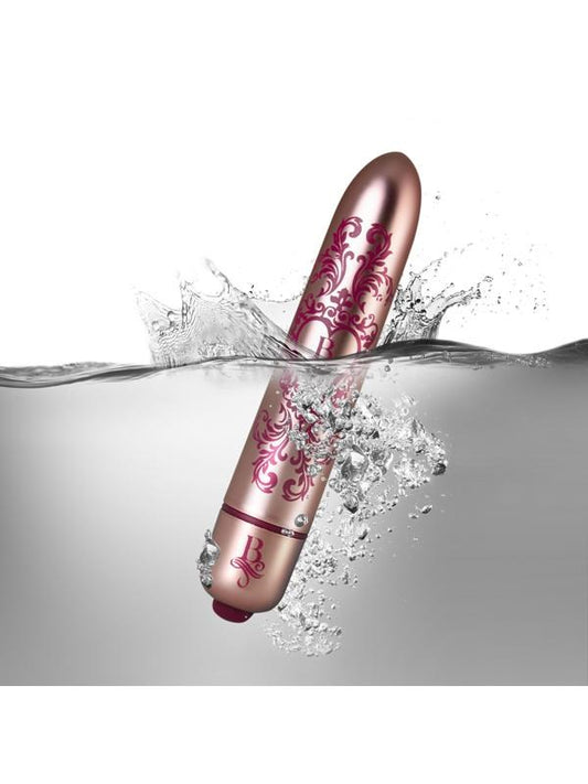 Rocks Off Boudoir Multi Function Bullet Vibrator RO90 Promenade Rose Gold - Bullet Vibrators