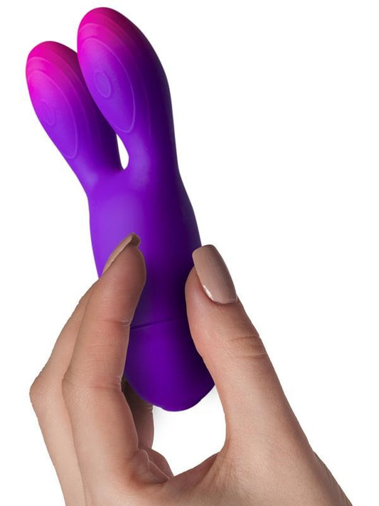 Rocks Off Glo Girl Bunny 10 Function Rabbit Ear Vibrator - Rabbit Vibrators
