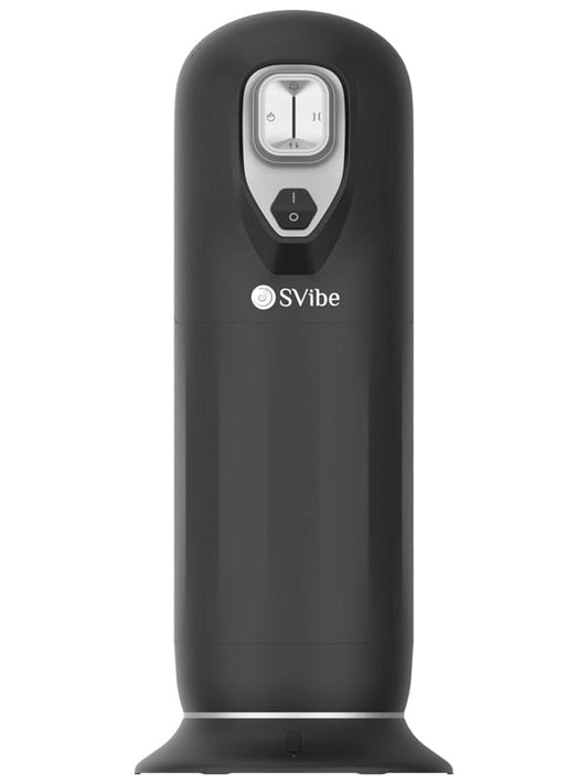 Snail Vibe Ikon Jet Male Masturbator Black - Masturbators and Strokers