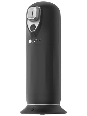 Snail Vibe Ikon Jet Male Masturbator Black - Masturbators and Strokers