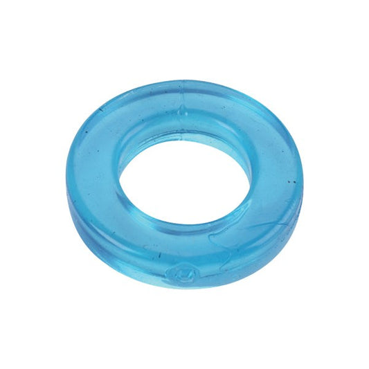 Spartacus Metro Elastomer Stretchy Cock Ring Blue - Stretchy Cock Rings
