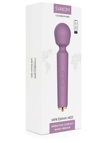 Svakom Emma Neo Mini Vibrating Body Wand Massager - Body Wands