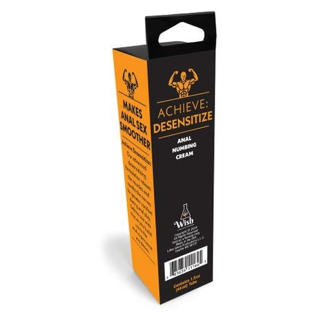 Little Genie Achieve Desensitize Anal Numbing Cream 44ml - Anal Lubes