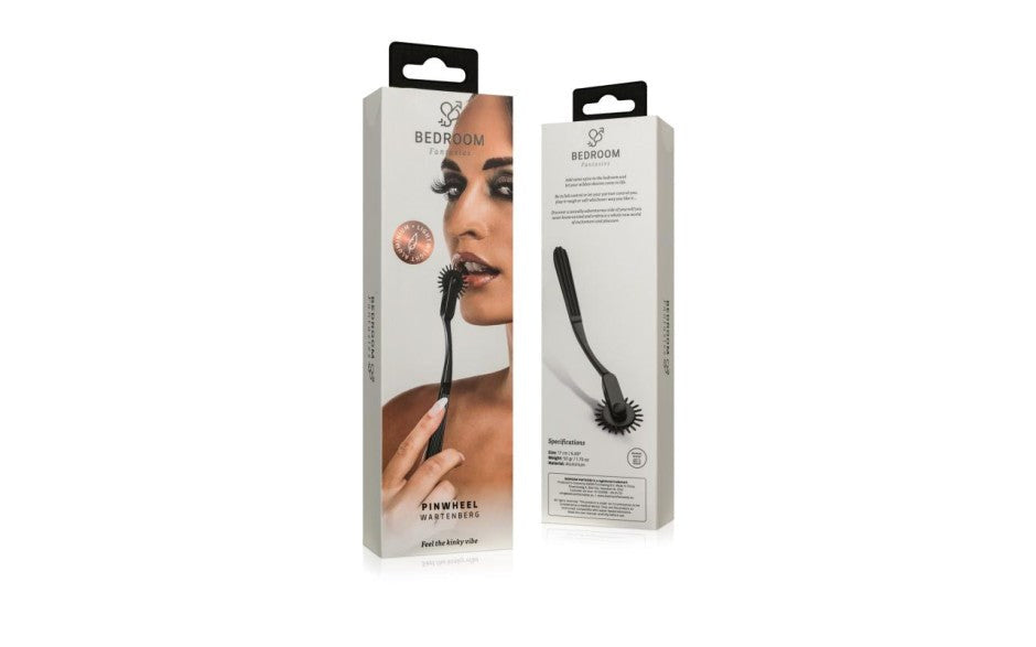Bedroom Fantasies Aluminium BDSM Pinwheel Black - - Dental and Clinical