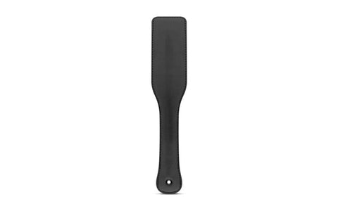 Bedroom Fantasies Faux Leather Bondage Paddle Black - Paddles And Slappers