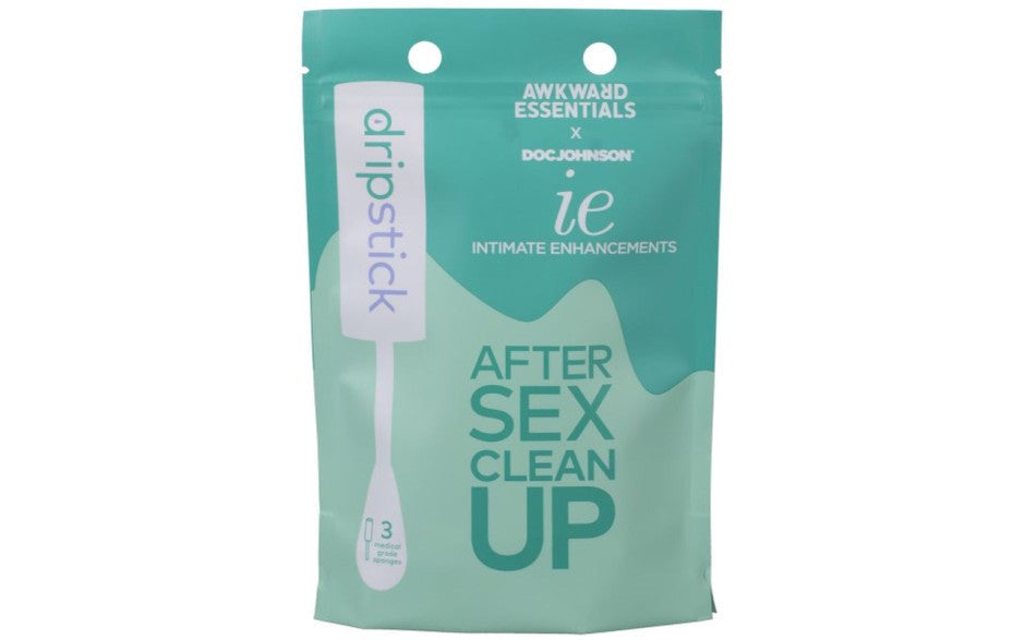 Doc Johnson Awkward Essentials Dripsticks Sponge 3 Piece - - Condoms