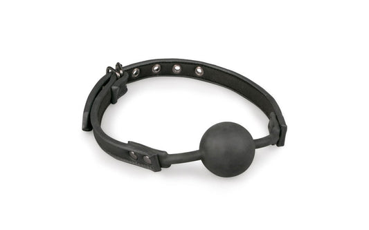 Fetish Collection Bondage Ball Gag With Silicone Ball - Bondage Gags and Bits