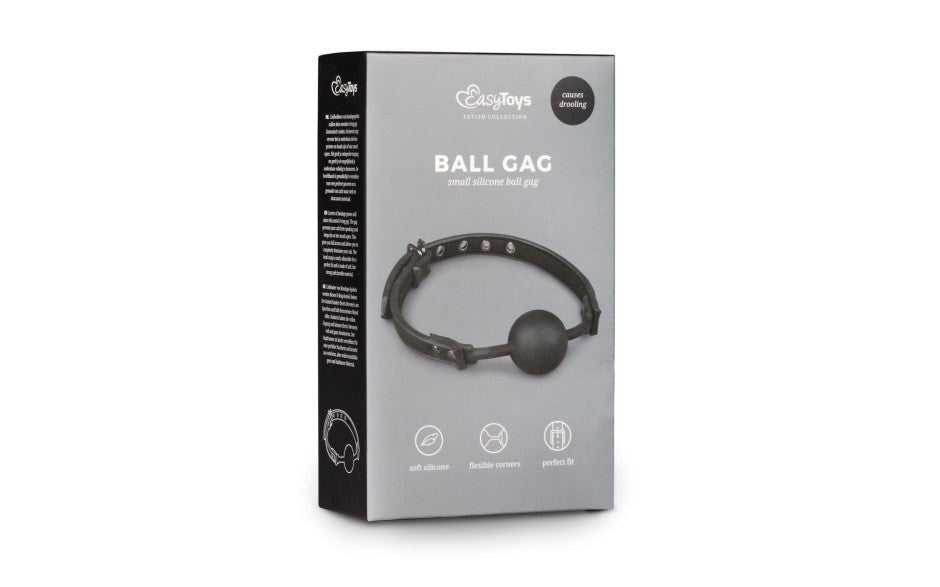 Fetish Collection Bondage Ball Gag With Silicone Ball - Bondage Gags and Bits