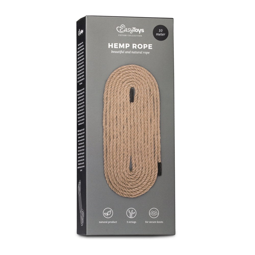 Fetish Collection Bondage Hemp Rope - - Cuffs And Restraints