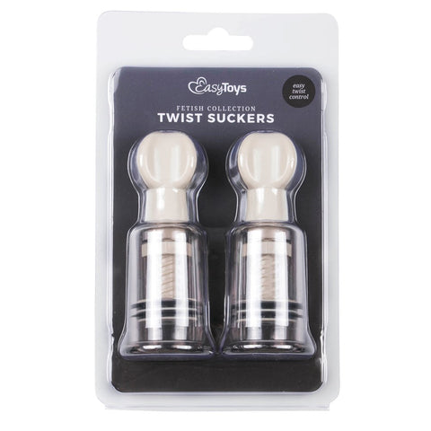 Fetish Collection Nipple and Clit Suckers 2 Piece - Nipple and Clit Clamps