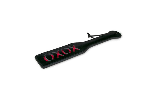 Fetish Collection XOXO BDSM Play Paddle Black - Paddles And Slappers