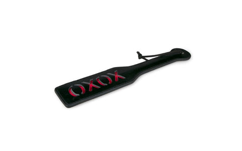 Fetish Collection XOXO BDSM Play Paddle Black - Paddles And Slappers