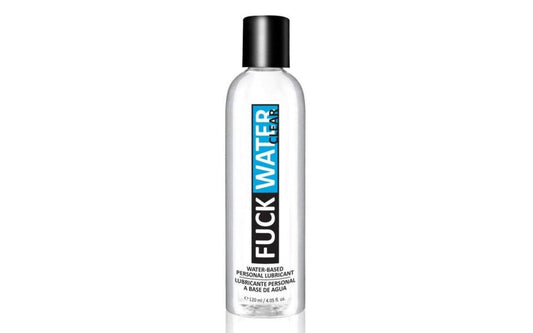 FuckWater Water Based Clear Lubricant 120ml - Water Based Lubes