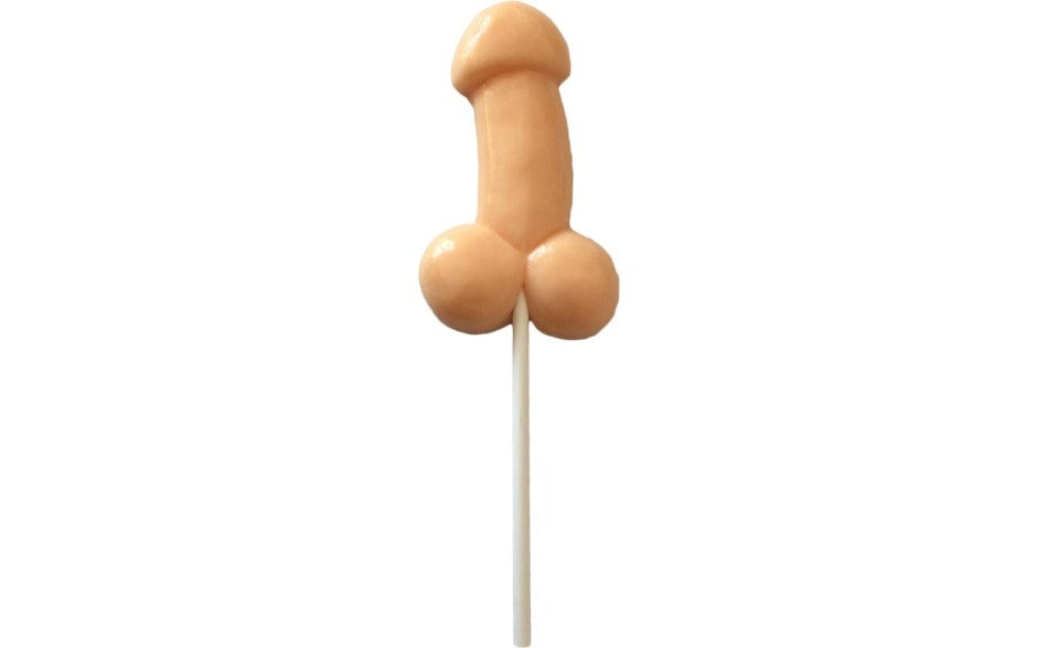 Hott Products Butterballs Butterscotch Pecker Shaped Lollypop - Party Gifts and Novelties