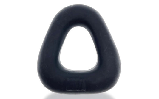 Hunkyjunk Zoid Trapaziod Lifter Stretchy Cock Ring Tar Ice - Stretchy Cock Rings