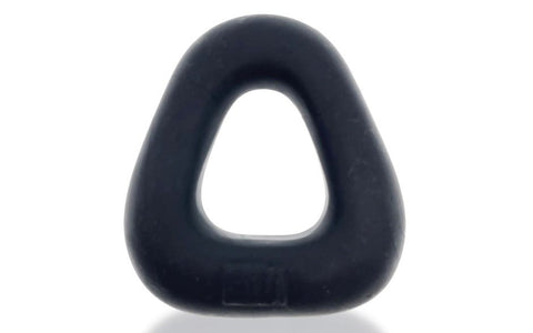 Hunkyjunk Zoid Trapaziod Lifter Stretchy Cock Ring Tar Ice - Stretchy Cock Rings