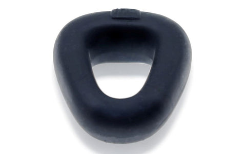 Hunkyjunk Zoid Trapaziod Lifter Stretchy Cock Ring Tar Ice - Stretchy Cock Rings