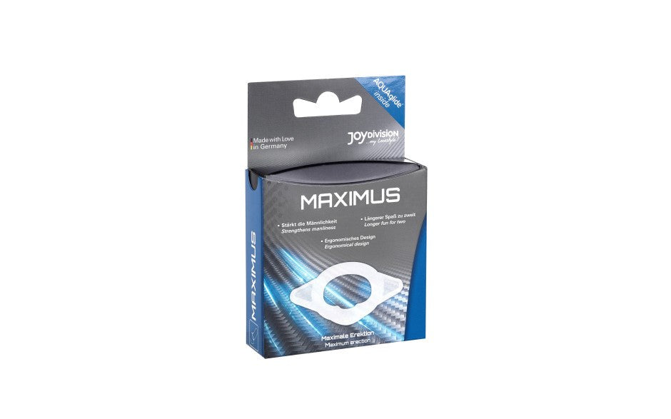 JoyDivision MAXIMUS Silicone Penis Ring Medium - - Stretchy Cock Rings