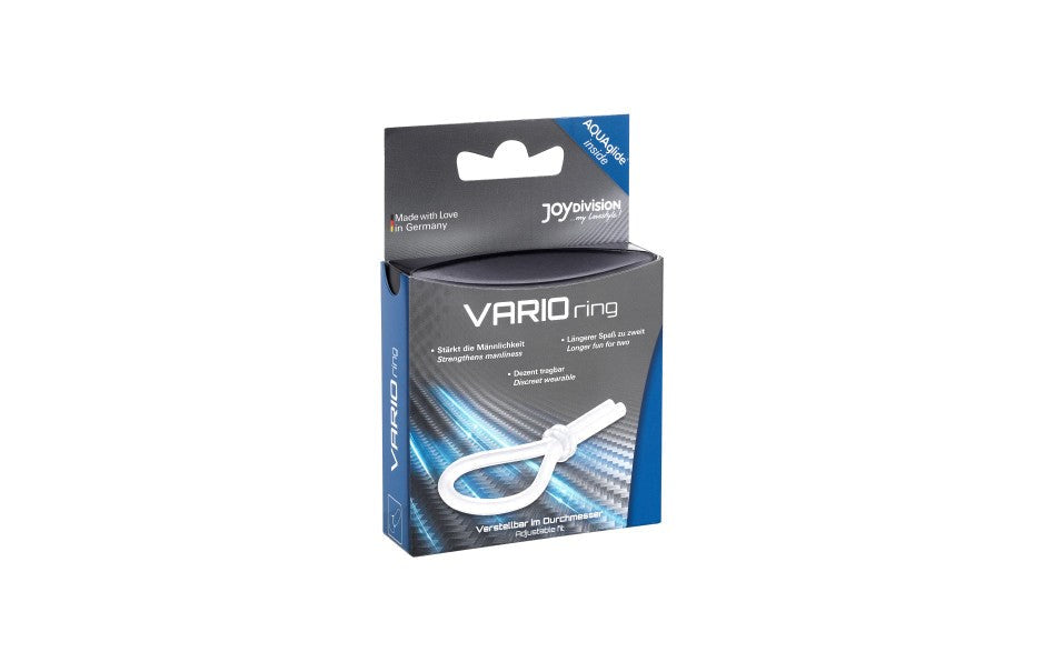 JoyDivision Steplessly Adjustable Silicone VARIOring - - Stretchy Cock Rings