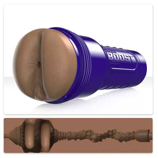 Fleshlight Boost Blast Female Realistic Butt Stroker Medium - Fleshlight Male Masturbators