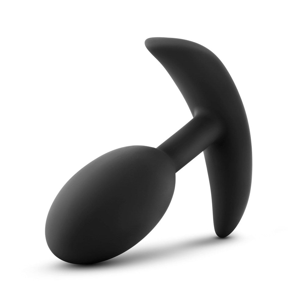 Luxe Wearable Vibra Sleek and Slim Butt Plug Medium - - Butt Plugs