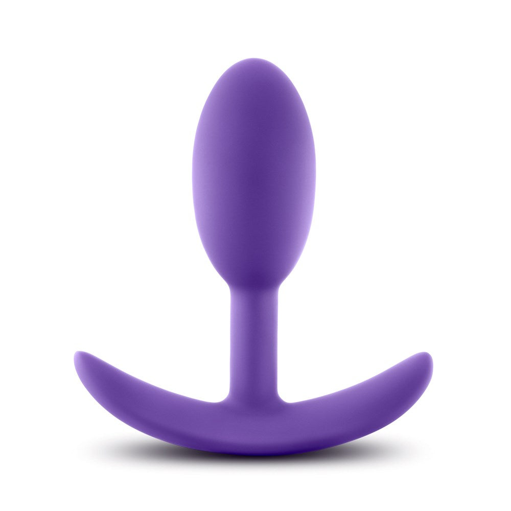 Luxe Wearable Vibra Slim And Sleek Anal Plug Small - - Butt Plugs