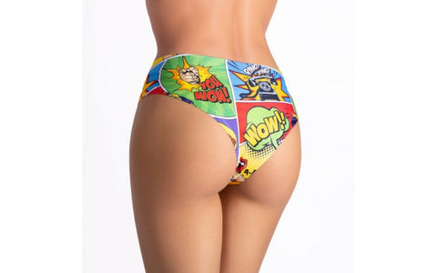 Mememe Lingerie Comics Insta Girl Slip Womens Underwear - G-Strings, Panties and Shorts