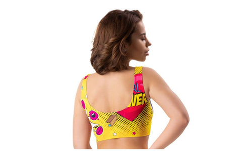 Mememe Lingerie Comics Insta Sexy Womens Crop Top - Bras and Bra Sets