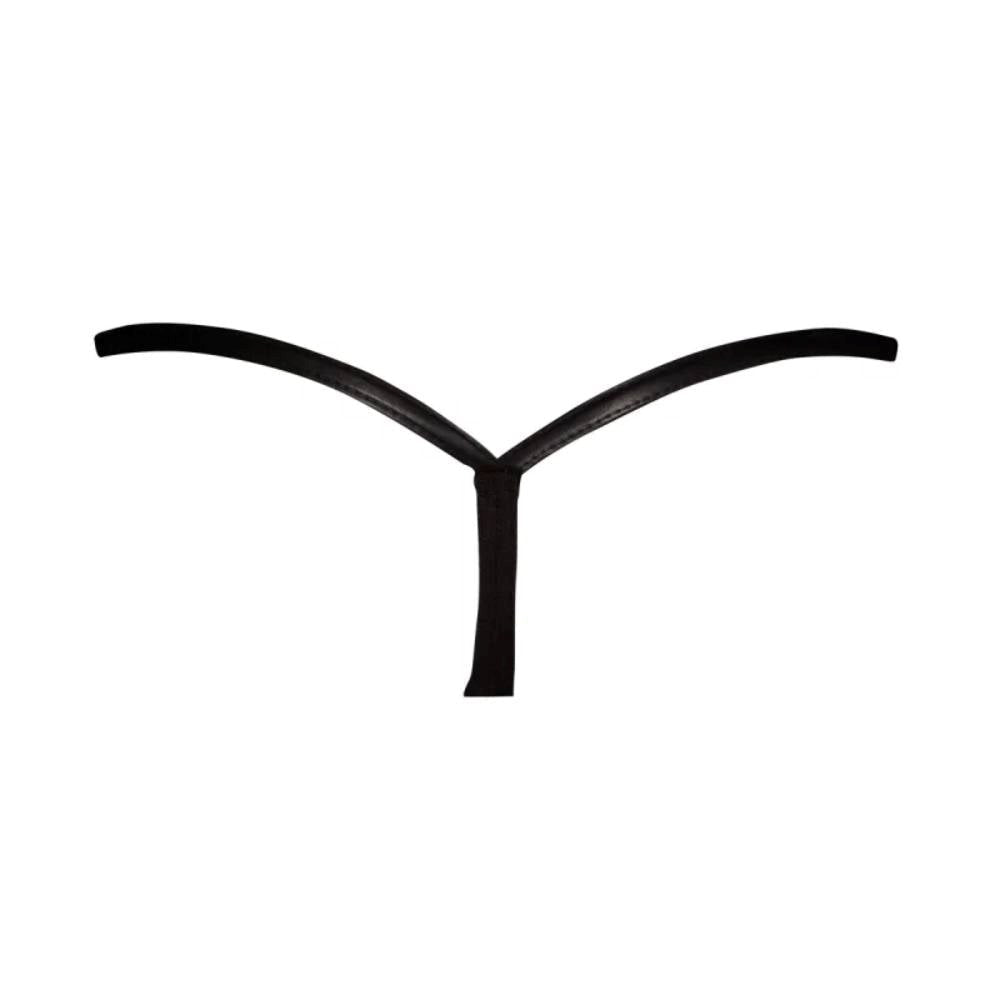 Noir Handmade Inviting Soft Tulle Mesh G-String Panty - - Her Fetish