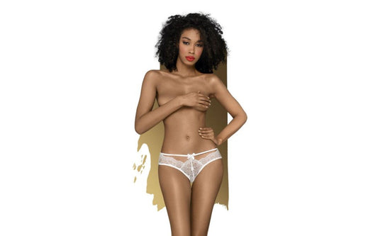 Penthouse Lingerie Adore Me Womens Lace Panties White - G-Strings, Panties and Shorts
