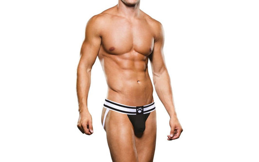 Prowler Mens Sexy Jock Strap Black/White - Jocks and G-Strings