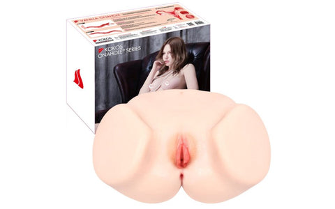 Kokos Vanilla Onahole Edn 4 Dual Layer Pussy & Ass Stroker - Masturbators and Strokers