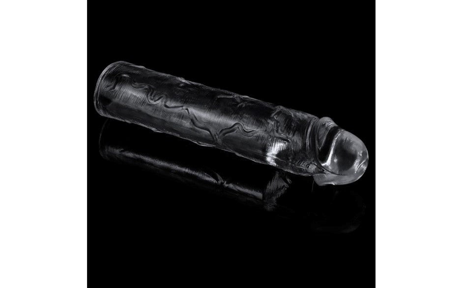 Lovetoy Clear Penis Extender Sleeve Plus 2 Inch - - Penis Sleeves and Extenders