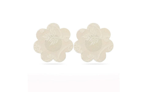 Lovetoy Lace Heart and Flower Womens Nipple Pasties Twin Pack - Breast and Nipple Toys