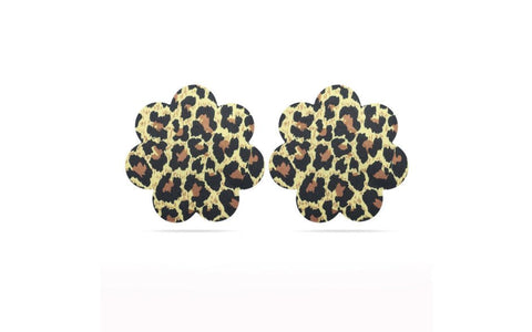 Lovetoy Leopard Sexy Nipple Pasties For Womens Twin Pack - Breast and Nipple Toys