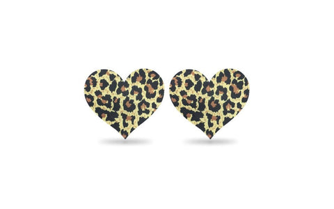 Lovetoy Leopard Sexy Nipple Pasties For Womens Twin Pack - Breast and Nipple Toys