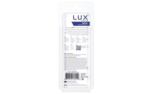 LUX Active Tether Fully Adjustable Cock Tie - Cock Rings