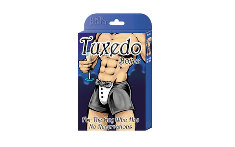 Male Power Tuxedo Mens Boxer Novelty Underwear Black - Party Gifts and Novelties