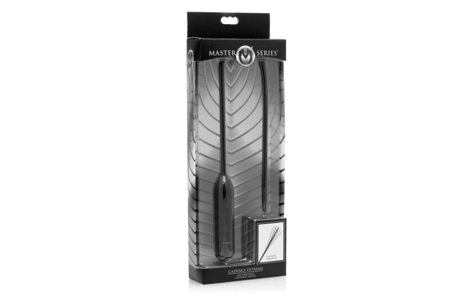 Master Series Cadence Extreme 10x Vibrating Urethral Sound 14 Inch - - Urethral Sounds