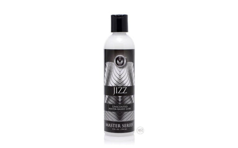 Master Series Jizz Unscented Water Based Lubricant 236ml - Water Based Lubes