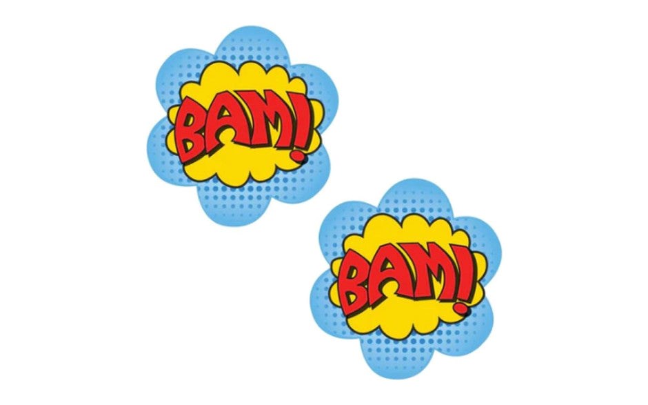 Neva Nude BAM Nipztix Nipple Pasties 2 Piece - - Fancy Dress Ups