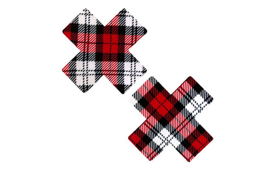 Neva Nude School Girl Plaid X Factor Sexy Nipple Pasties - Fancy Dress Ups