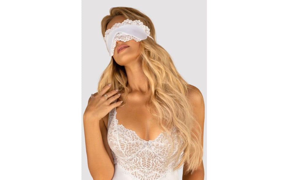 Obsessive Amor Blanco Extremely Sexy Eye Mask OS - - Masks And Blindfolds