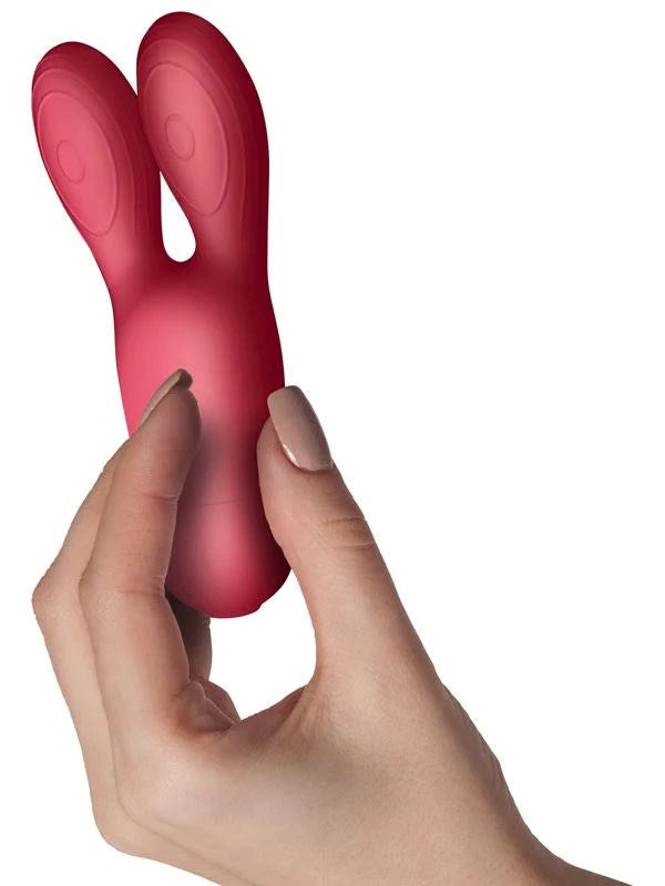 Rocks Off SugarBoo Coral Kiss Twin Clitoral Vibrator - - Clit Ticklers and Pulsators