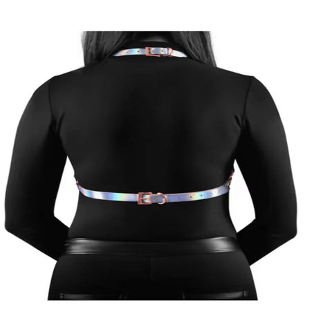 Cosmo BDSM Play Chest Harness Vamp - Her Fetish