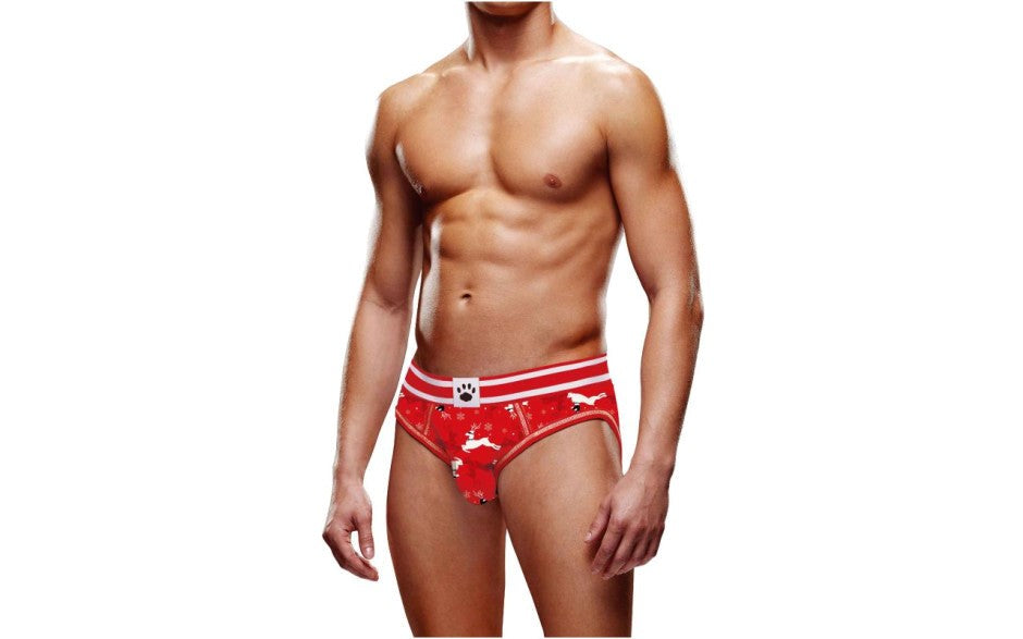 Prowler Reindeer Open Back Brief Mens Underwear - - Mens Briefs And Boxers
