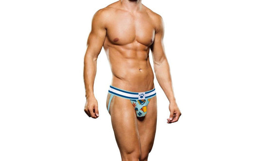 Prowler Autumn Blue and White Mens Jock Strap - Jocks and G-Strings