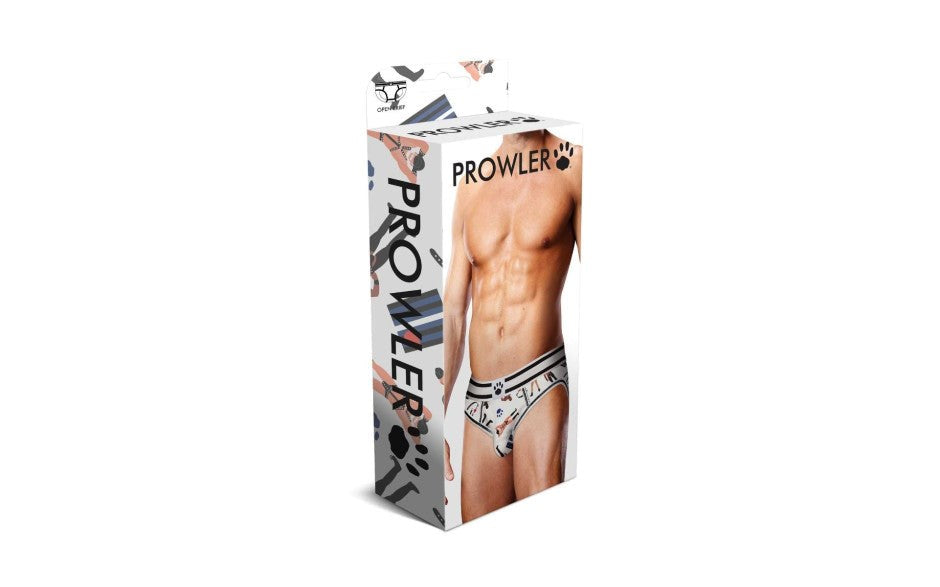 Prowler Leather Pride Open Elastic Waistband Mens Brief - - Mens Briefs And Boxers