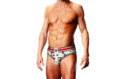 Prowler Puppie Print Open Sexy Mens Brief - Mens Briefs And Boxers